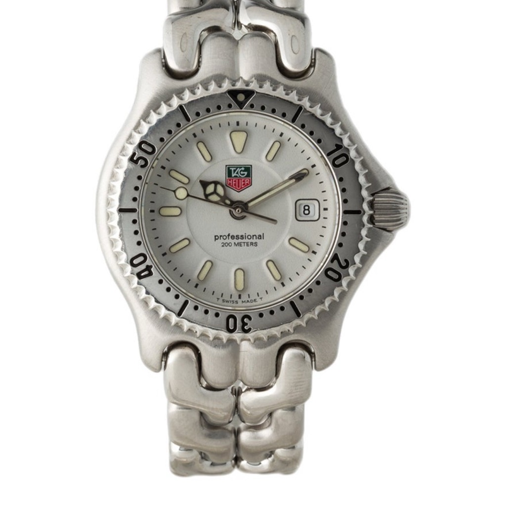 Tag Heuer Silver Womens Watch Tag Heuer Silver Womens Watch